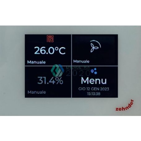 Zehnder EVO Multicontrol vezérlő (fehér)