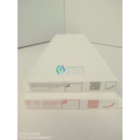 Zehnder - Szűrőkészlet ComfoAir Q350/450/600 gépekhez, ISO Durva Coarse / ISO ePM1 (G4/ F7) 1-1 darab