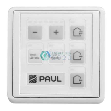 Zehnder - TFT RD vezérlőegység