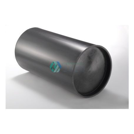 Zehnder - Kör keresztmetszetű fali átvezető Műanyag, Ø 315 mm, 2 db záródugóval, elsősorban felújítások esetén Hossz = 600 mm