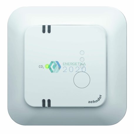 Zehnder - CO₂-Érzékelő V67, falra szereléshez, fali- és külső kerettel. 67 mm-es.