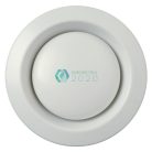 Zehnder STB-1-100 légszelep (elszívás) DN100 átm.142mm, acéllemez, fehér