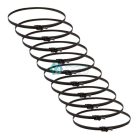 Zehnder - Csőbilincs 9 mm széles, átmérő 60 – 215 mm alumínium flexibilis cső rögzítéséhez, 10 darab