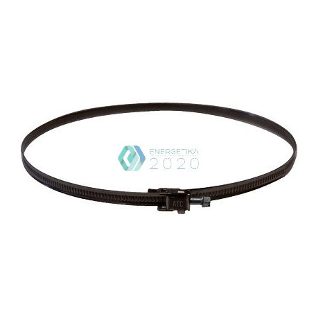 Zehnder - Csőbilincs 9 mm széles, átmérő 60 – 215 mm alumínium flexibilis cső rögzítéséhez, 10 darab