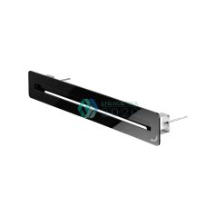 Zehnder - ComfoGrid Linea 600 résfúvóka, fekete üveg