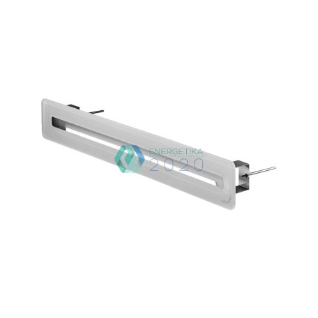 Zehnder - ComfoGrid Linea 600 résfúvóka, fehér üveg