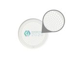 Zehnder - ComfoGrid Milano formatervezett kerek design rács - RAL 9016, matt - porfestett