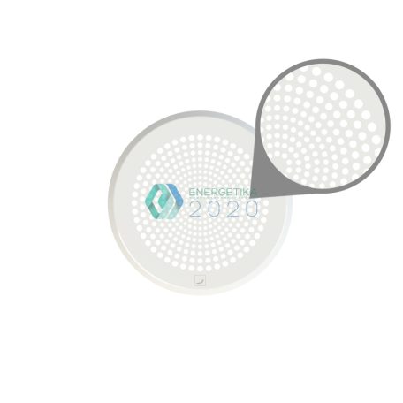 Zehnder - ComfoGrid Milano formatervezett kerek design rács - RAL 9016, matt - porfestett