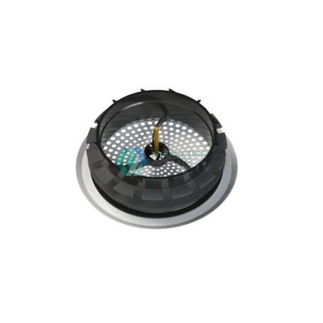 Zehnder - ComfoGrid Milano formatervezett kerek design rács - RAL 9016, matt - porfestett