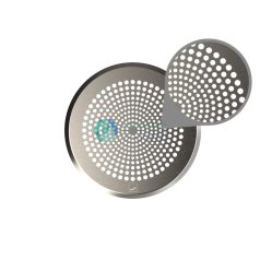   Zehnder - ComfoGrid Milano formatervezett kerek design rács - rozsdamentes acél