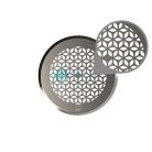 Zehnder - ComfoGrid Bologna - formatervezett kerek design rács - rozsdamentes acél