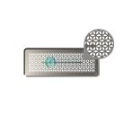 Zehnder - ComfoGrid Bologna formatervezett design rács - rozsdamentes acél