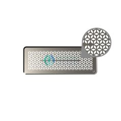   Zehnder - ComfoGrid Bologna formatervezett design rács - rozsdamentes acél