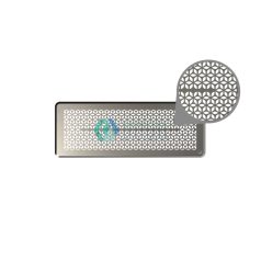   Zehnder - ComfoGrid Bologna formatervezett design rács - rozsdamentes acél