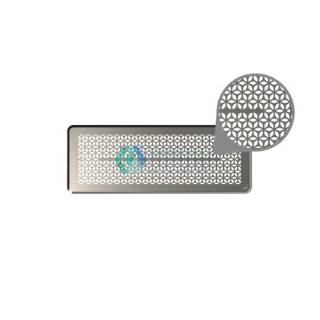 Zehnder - ComfoGrid Bologna formatervezett design rács - rozsdamentes acél