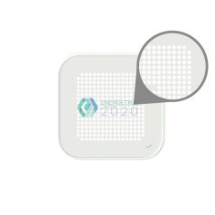   Zehnder - ComfoGrid Topazio formatervezett design rács - RAL 9016, matt - porfestett