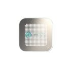 Zehnder - ComfoGrid Topazio formatervezett design rács - rozsdamentes acél