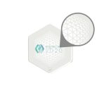 Zehnder -Zehnder ComfoGrid Rubino formatervezett design rács - RAL 9016, matt - porfestett