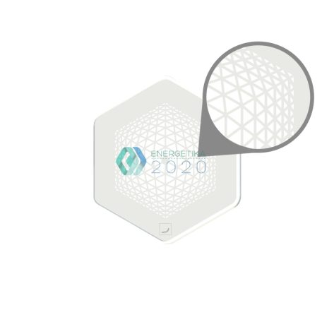 Zehnder -Zehnder ComfoGrid Rubino formatervezett design rács - RAL 9016, matt - porfestett