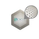 Zehnder -Zehnder ComfoGrid Rubino formatervezett design rács - rozsdamentes acél