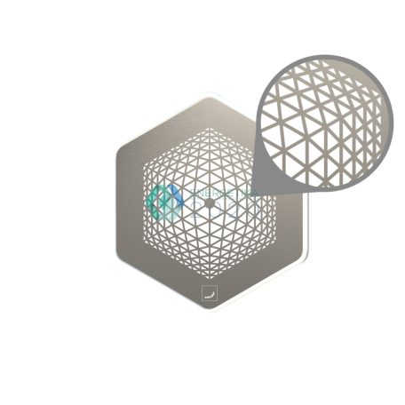 Zehnder -Zehnder ComfoGrid Rubino formatervezett design rács - rozsdamentes acél