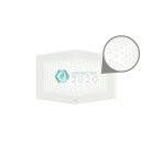 Zehnder - ComfoGrid Rubino formatervezett design rács - RAL 9016, matt - porfestett