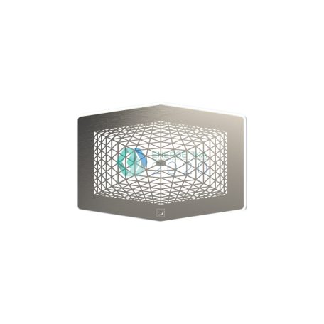 Zehnder - ComfoGrid Rubino formatervezett design rács - rozsdamentes acél