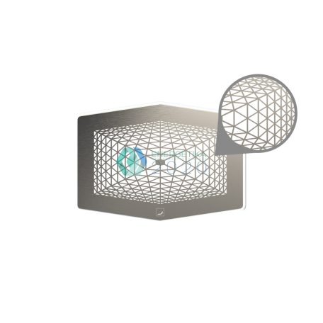 Zehnder - ComfoGrid Rubino formatervezett design rács - rozsdamentes acél