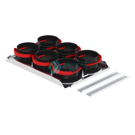 Zehnder ComfoWell osztótető, CW-M 320 V 4x75/P, 2x90/P