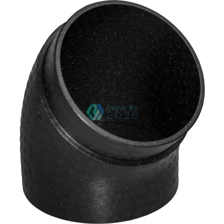 Zehnder - ComfoPipe Compact könyök 125 könyök 45° tube, D = 155 / 125 mm
