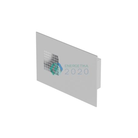 Zehnder - ComfoEdge Dupla kombinált külső fali rács jobb oldali frisslevegő csatl. Horganyzott acél test, rozsdamentes fedőlemez. Csatlakozás DN 125, max. 120 m³/h névleges légáram