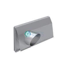 Zehnder - ComfoEdge kombinált külső fali rács DN200 jobb