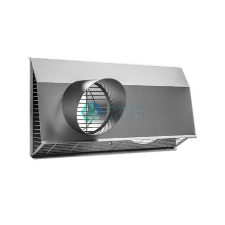 Zehnder - ComfoEdge kombinált külső fali rács DN200 bal