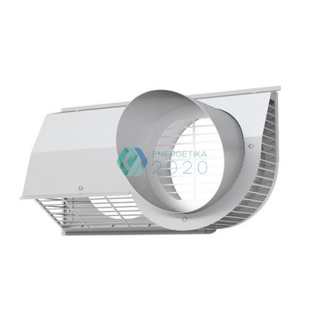 Zehnder - Kombi külső rács DN 125 Bal fehér