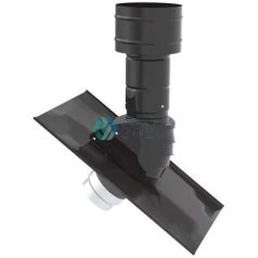 Zehnder - Tetőátvezető DN 125 fekete, RAL 9005