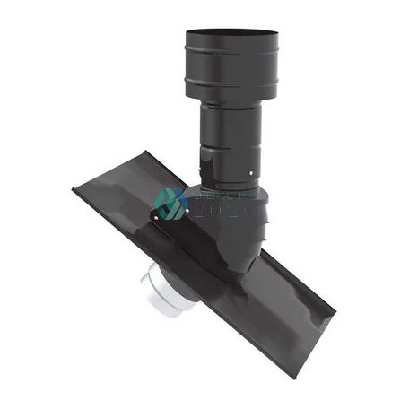 Zehnder - Tetőátvezető DN 125 fekete, RAL 9005