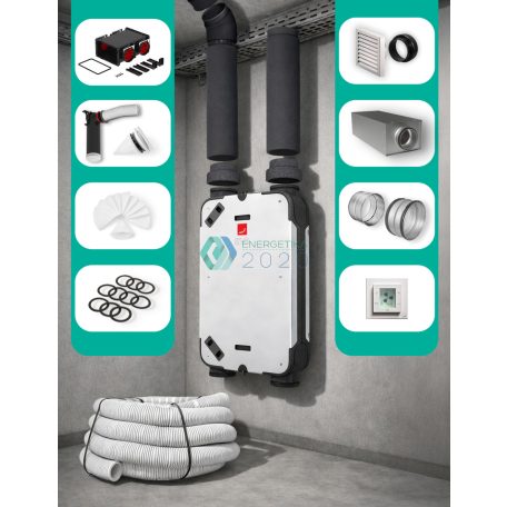 Zehnder - EVO 2 ERV Jobbos ComfoCube Flex csomag