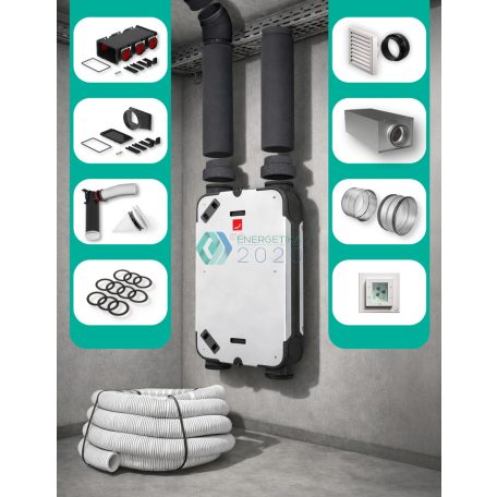 Zehnder - EVO 3 ERV Jobbos ComfoCube Flex csomag